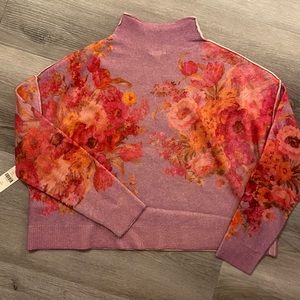 The Alani Cashmere Mock-Neck Sweater by Pilcro. Brand new